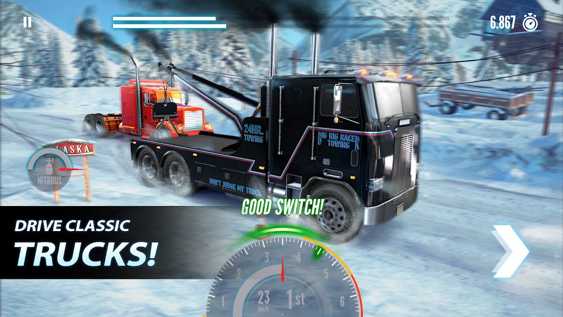 Big Rig Racing: Drag racing