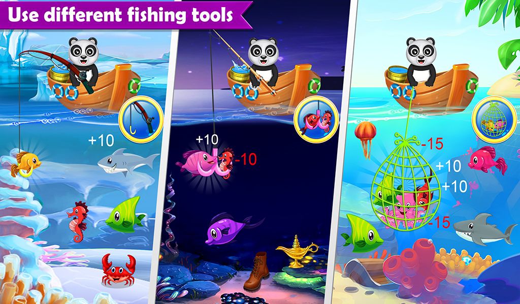 Fisher Panda - Fishing Games