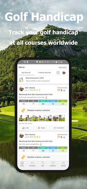 Golf Handicap, GPS, Scorecard - MOGC