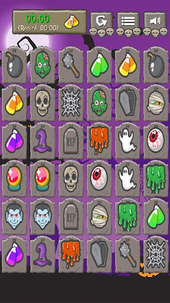 Memory Game Halloween - Match card, Brain training