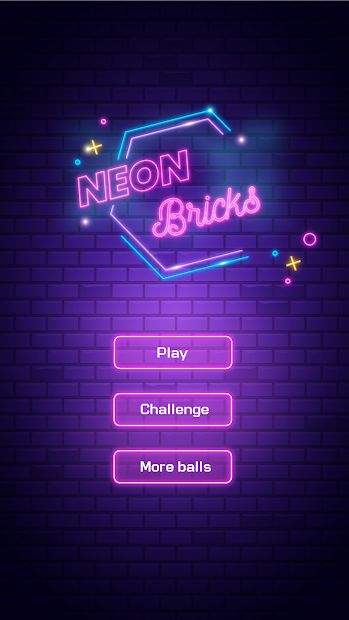Brick Breaker - Neon Bricks
