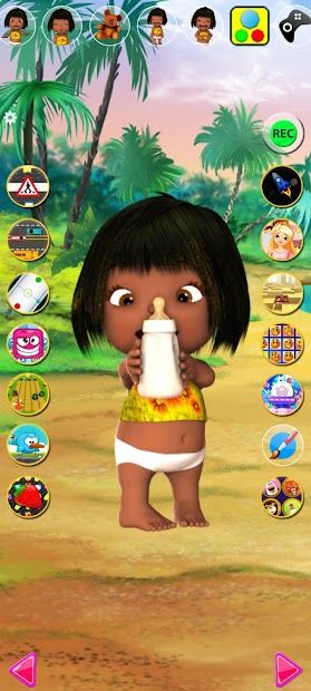Talking Emily Baby Girl Games
