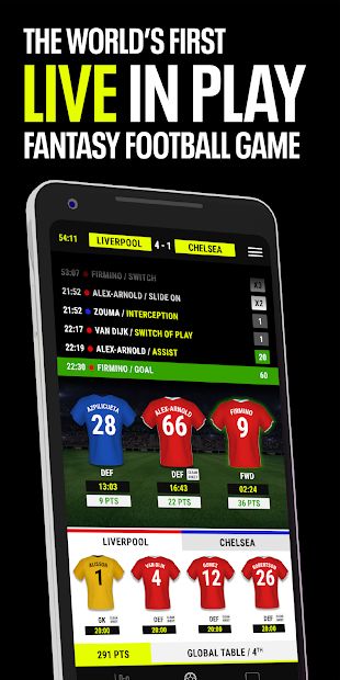 Fanslide - Live In Play Fantasy Football