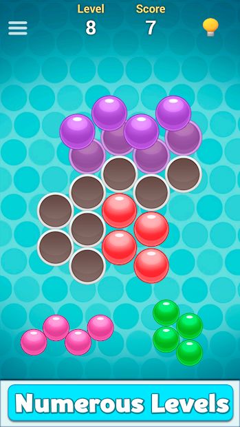Bubble Tangram - puzzle game