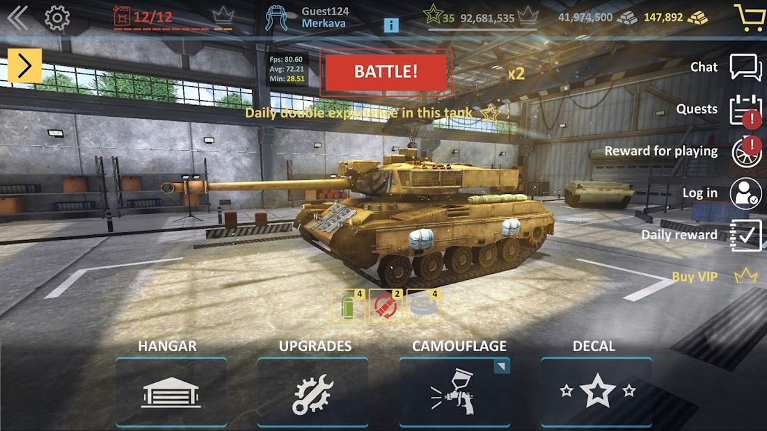 Modern Assault Tanks：Tank Game