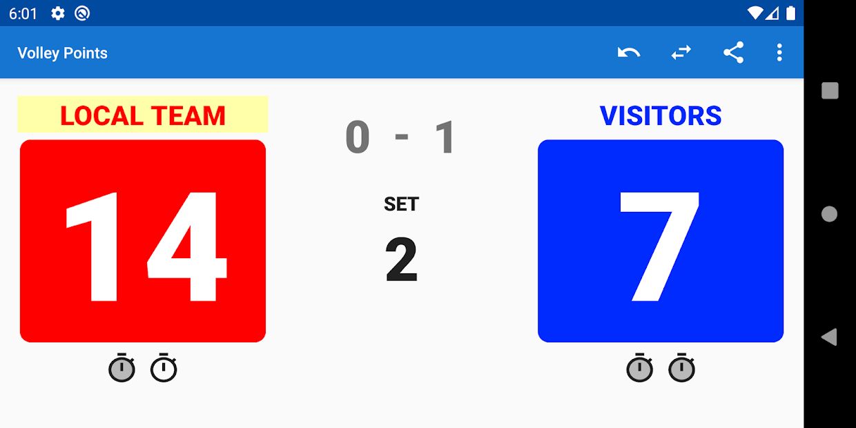 Volleyball Scoreboard
