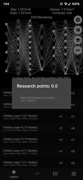 Perceptron - An Idle Game