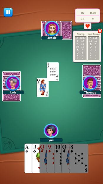 King of Belote Card Game
