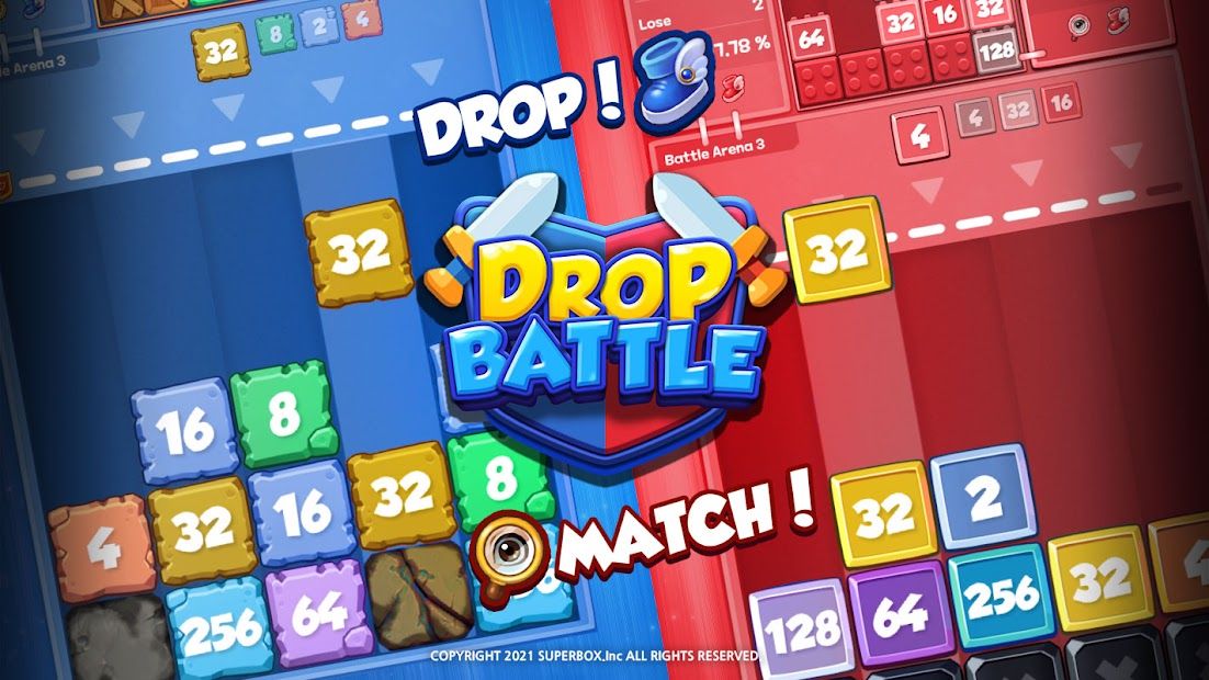Drop Battle: Merge PVP