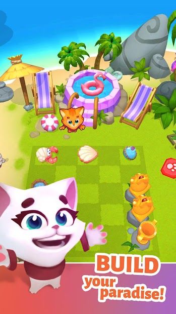 Swappy Cat Merge・Magic Puzzle