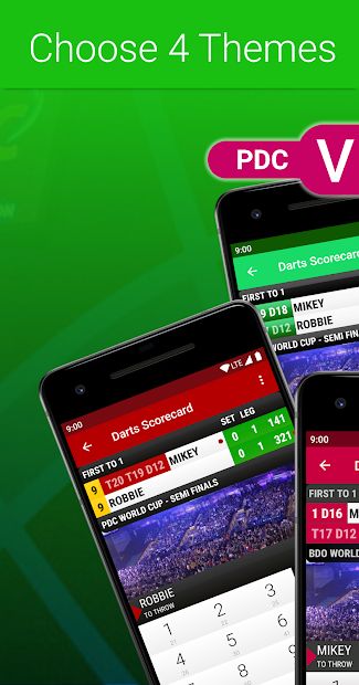 Darts Scorecard