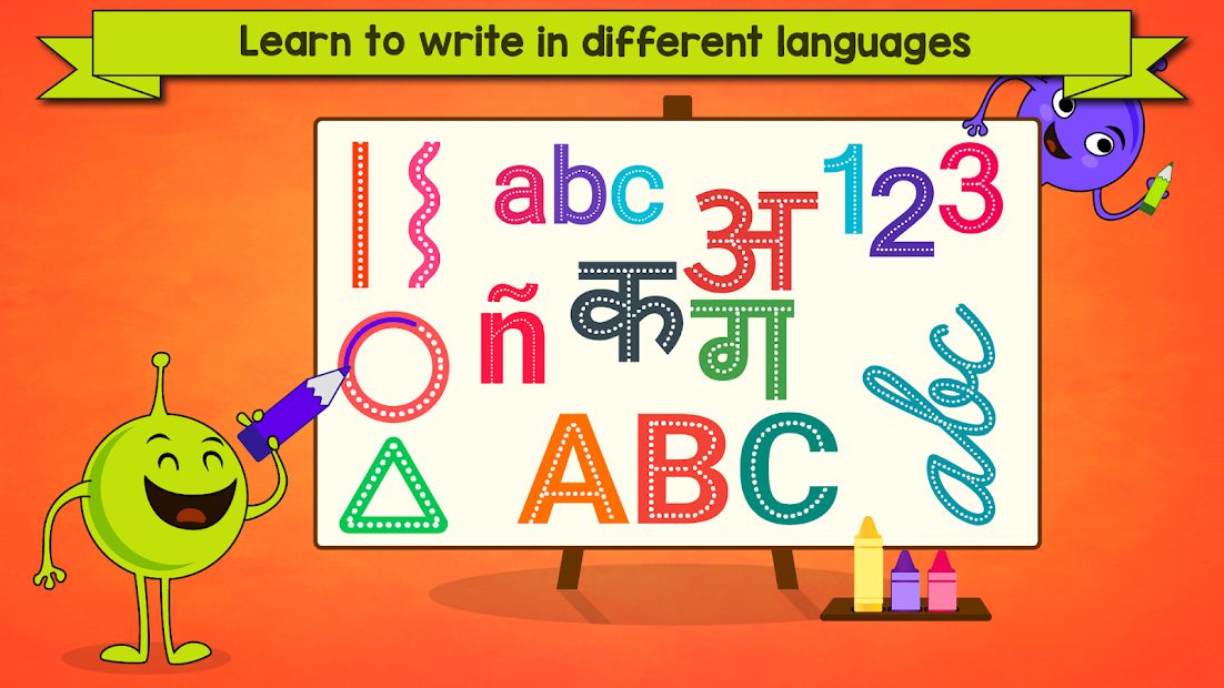 Tracing Letters and Numbers -