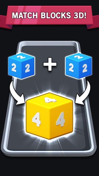Match Block 3D - 2048 Merge Ga