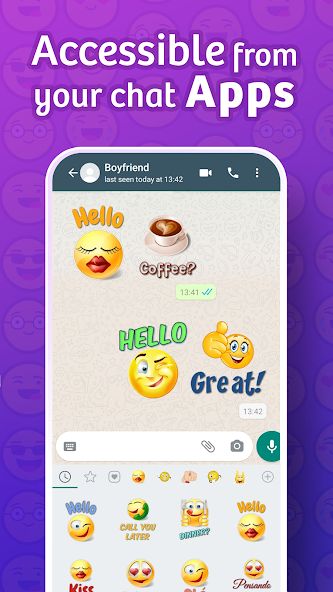 WhatsLov Stickers (WASticker)