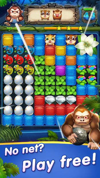 Jungle Blast - Jewels Crush