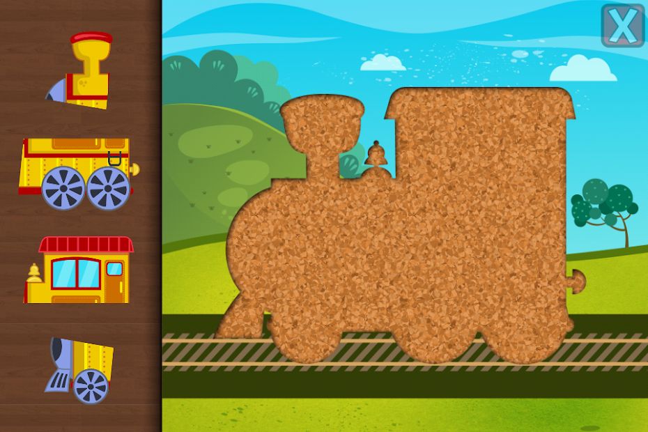 Trains Jigsaw Puzzles for Kids