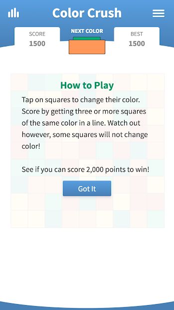 Color Crush · Matching Puzzle