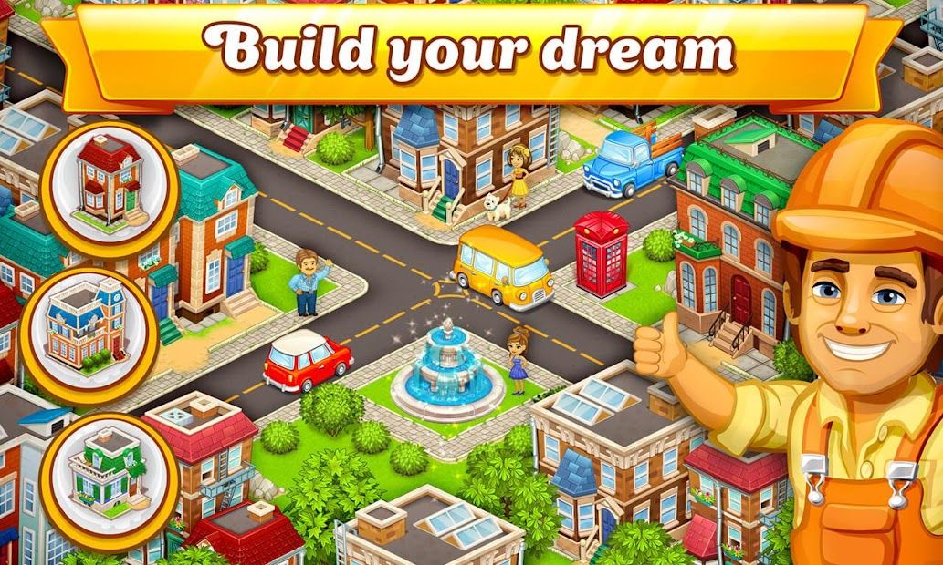 Cartoon City - farm to village