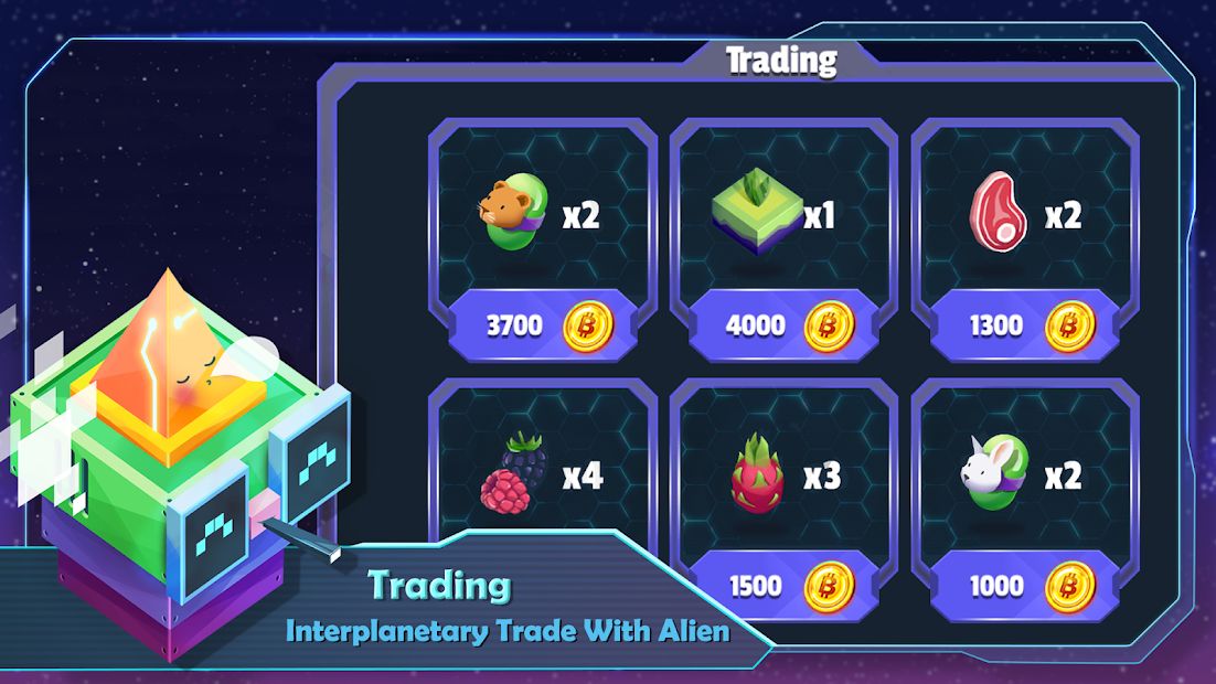 SciFarm - Farming Game in the space, City-building