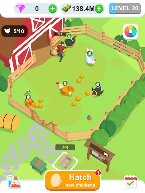 Idle Lay Egg