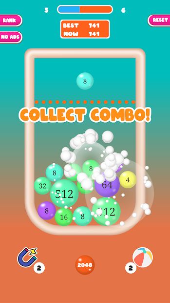 2048 Merge Balls