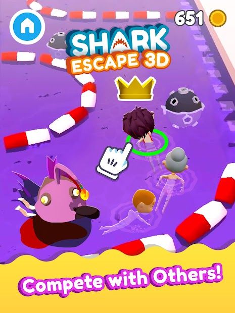 Shark Escape 3D - Swim Fast!