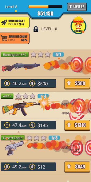 Idle Guns