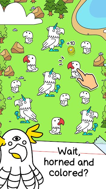 Eagle Evolution: Merge Animals