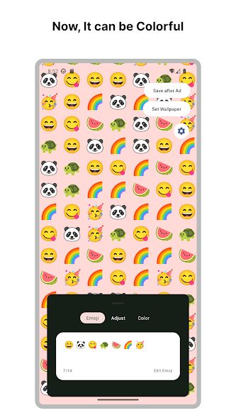 Pixel Emoji Wallpaper