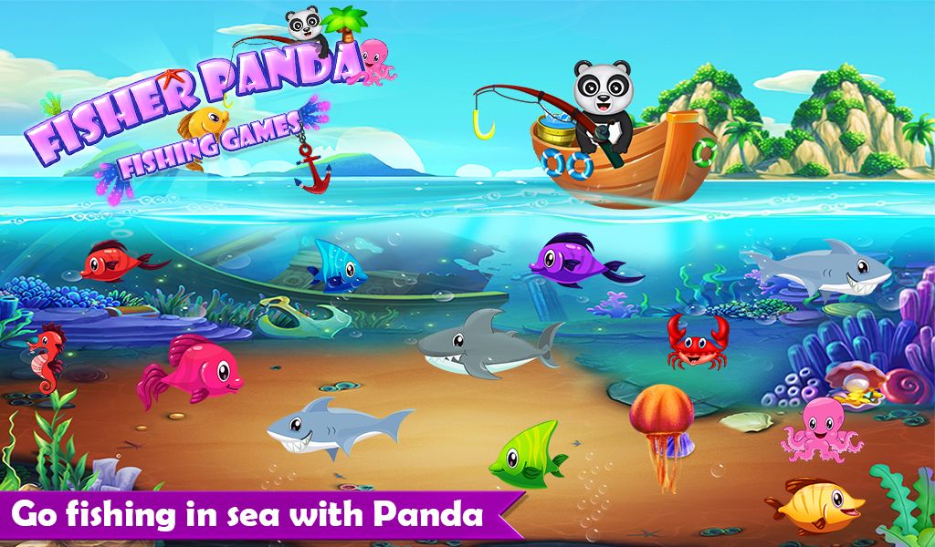 Fisher Panda - Fishing Games