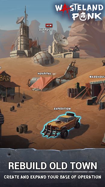 Wasteland Punk: Survival RPG