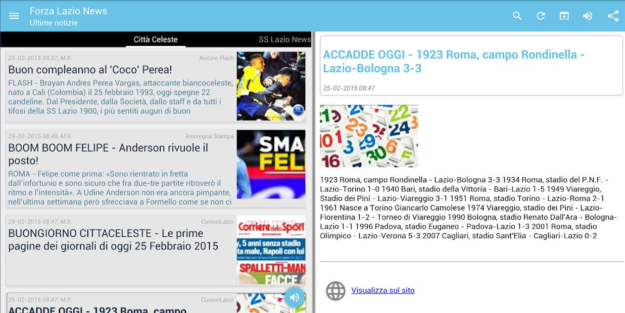 Forza Lazio News