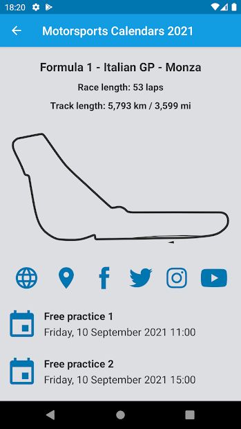 Motorsport Calendar 2022
