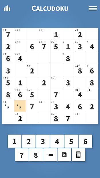 Calcudoku · Math Logic Puzzles