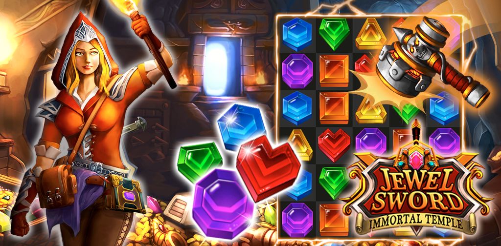 Jewel Sword: Match 3 Blast