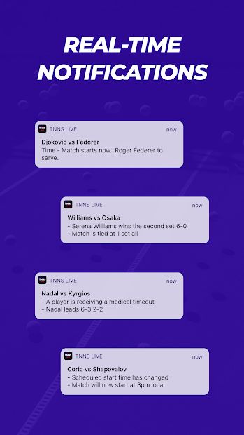 TNNS: Tennis Live Scores