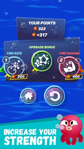 Sea Bubble War - Crabs VS Octopus