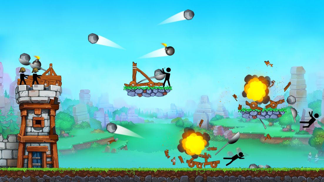 The Catapult - Stick man Throw