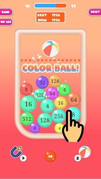 2048 Merge Balls