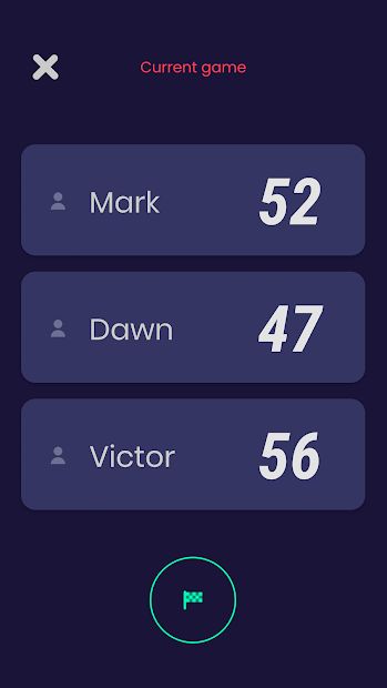 My Minigolf Scorecard X