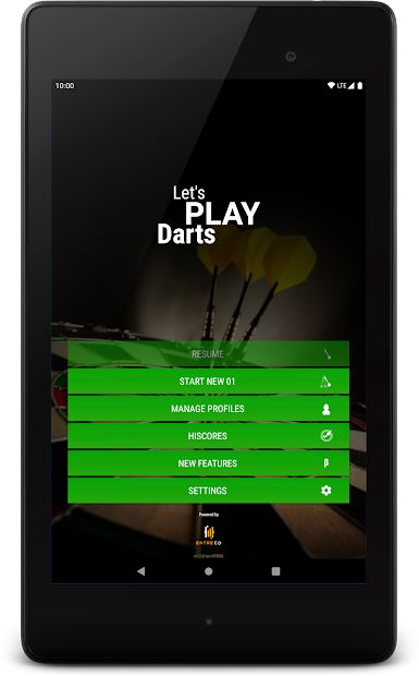 Darts Scorecard