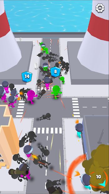 Crowd War: io survival games