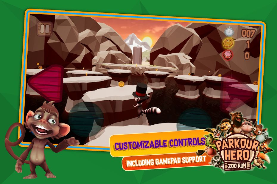 Parkour Hero - Animal Runner 3D Stunts Simulator