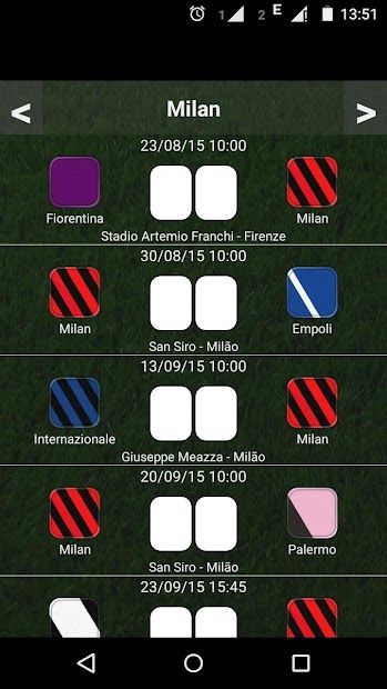 Table Italian League 21/22