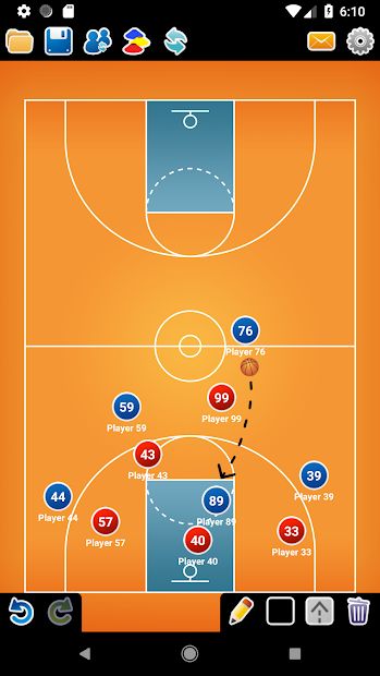 Coach Tactic Board: Basketball