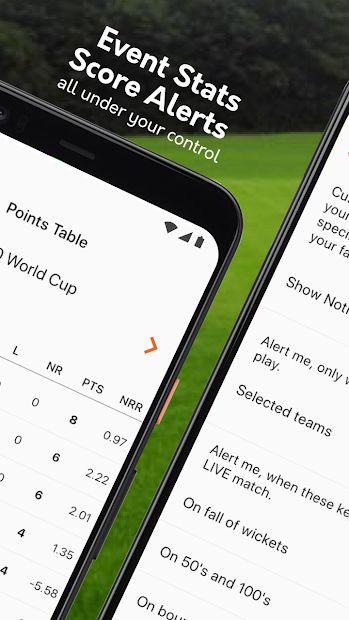 LIVE Cricket Scores app CricSmith