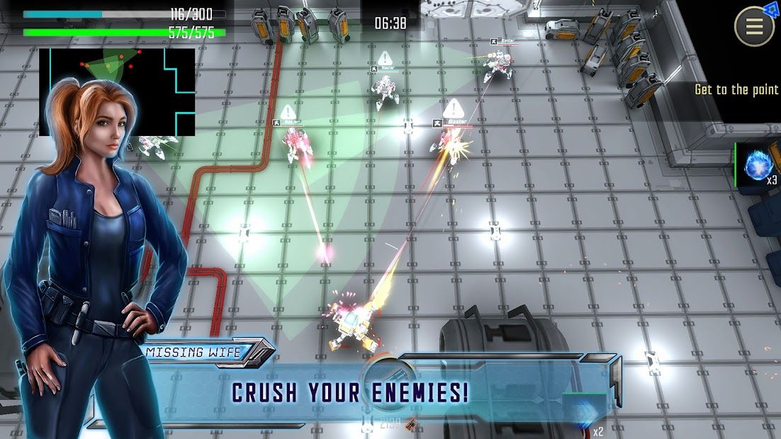 Robot Warrior Top-down shooter