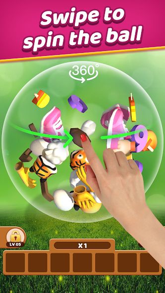 Match 3D Bubble