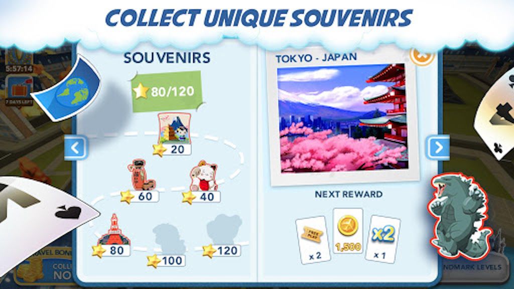 Destination Solitaire TriPeaks