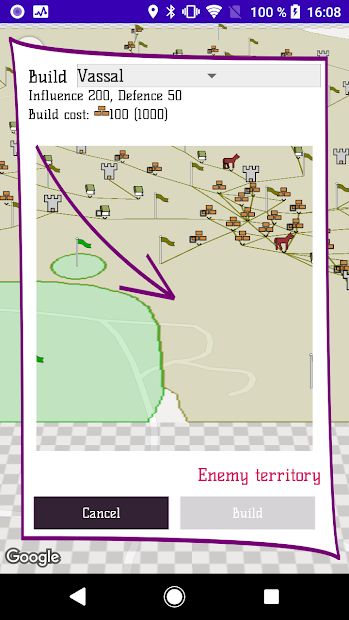 Vassals - GPS, Build, Produce, Battle
